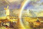 J.M.W. Turner Arundel Castle, with Rainbow. USA oil painting reproduction